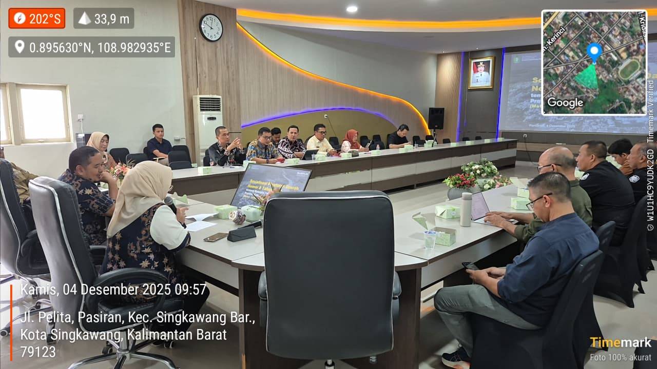 Sosialisasi Perda Kalimantan Barat Nomor 8 Tahun 2024 tentang RTRW Provinsi Kalimantan Barat Tahun 2024-2043