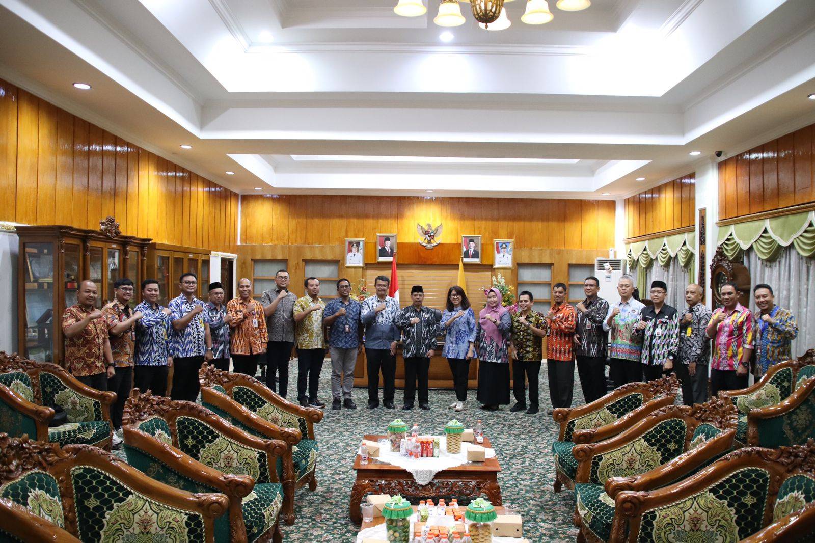 Kunjungan dan Audiensi Jajaran Kanwil BPN Provinsi Kalimantan Barat