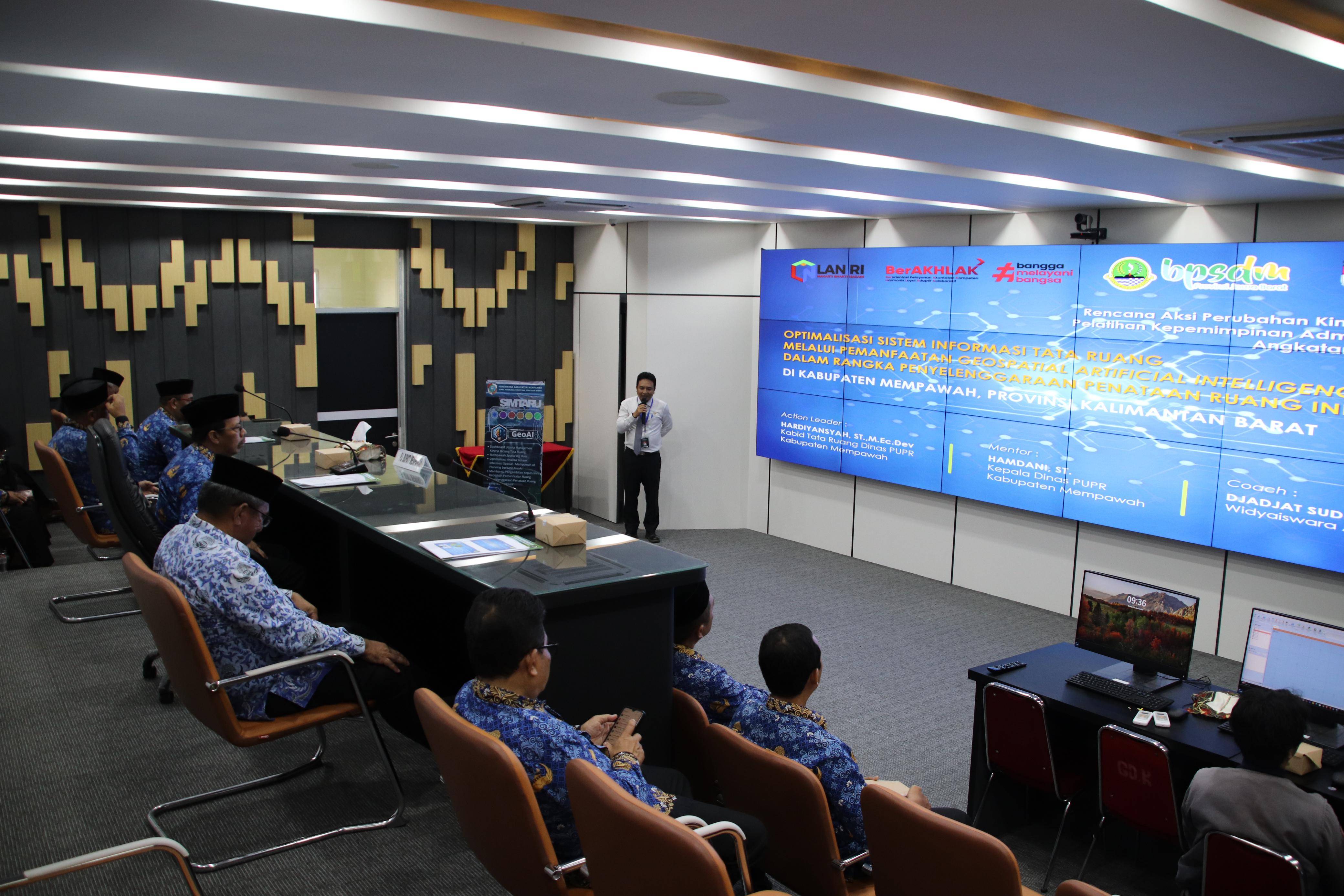 Launching dan Sosialisasi OASIS MAP SIMTARU GeoAI Mempawah