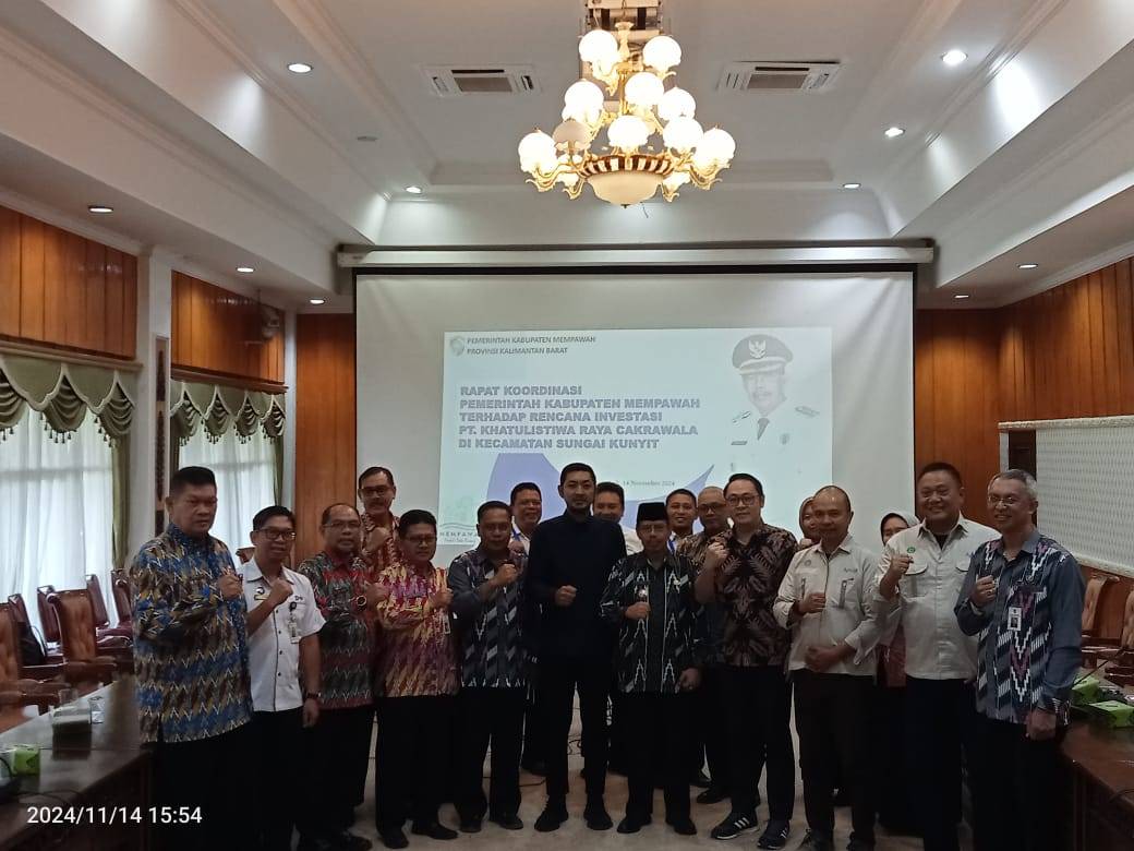 Rapat Koordinasi Rencana Investasi PT. Khatulistiwa Raya Cakrawala (KRC)